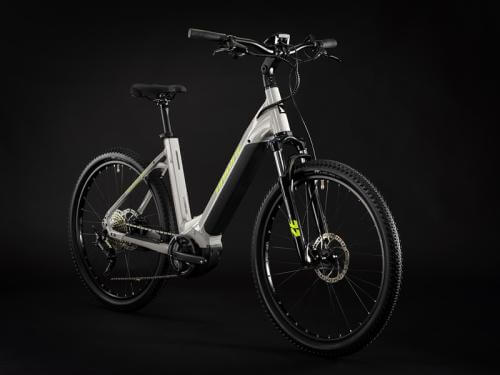 Haibike Trekking 6 Cross i630Wh US46 cm '22 szürke/neon elektromos kerékpár