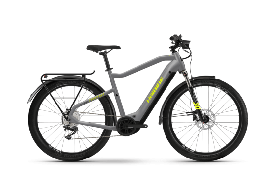 Haibike Trekking 6 i630Wh HE60 cm '22 szürke/neon elektromos kerékpár