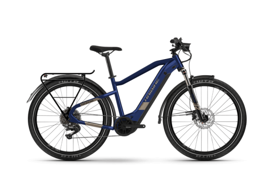 Haibike Trekking 7 i630Wh HE52 cm '22 kék elektromos kerékpár