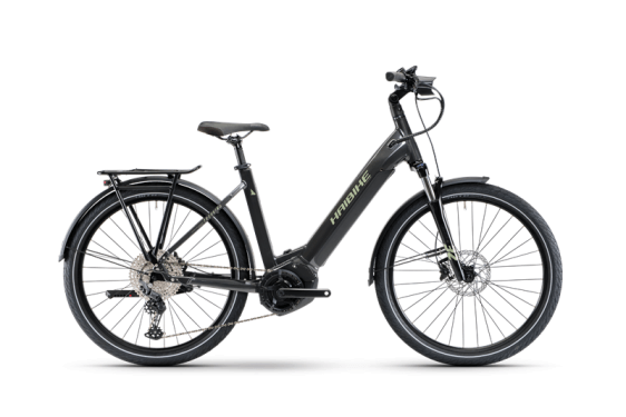 Haibike Trekking 7 i630Wh US46 cm '22 fekete elektromos kerékpár