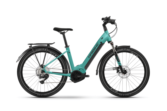 Haibike Trekking 7 i630Wh US54 cm '22 zöld elektromos kerékpár