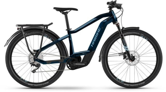 Haibike Trekking 8 i750Wh HE58 cm '22 kék elektromos kerékpár