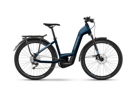 Haibike Trekking 8 i750Wh US50 cm '22 kék elektromos kerékpár
