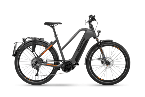 Haibike Trekking S 10 i625Wh TR53 cm '22 szürke/narancs elektromos kerékpár