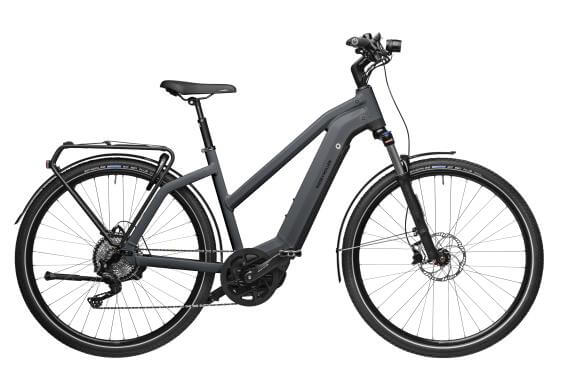 RM Charger3 Mixte vario HS 49 cm 22' sötétkék elektromos kerékpár (Extrák:625Wh,Kiox,első csomagtartó,zár táskával)