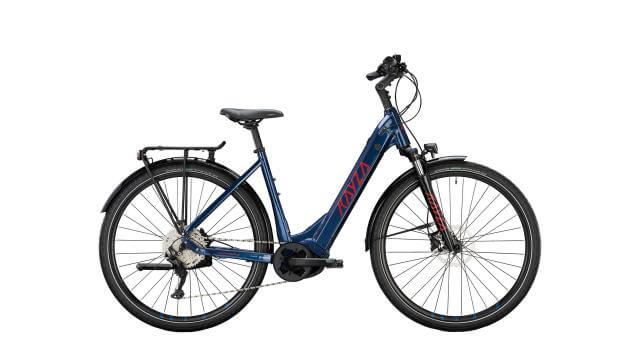 Kayza Tanana Dry 8 US55 cm 625Wh '22  kék elektromos kerékpár