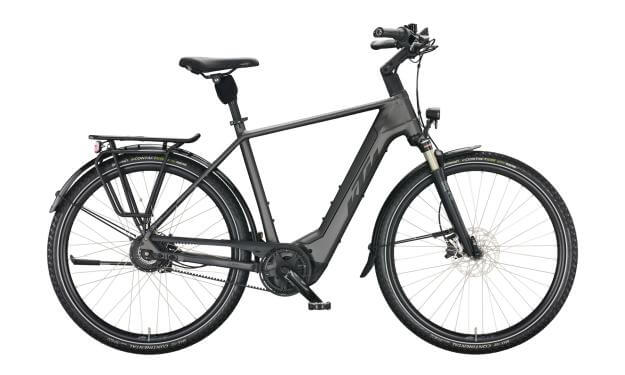 KTM MACINA CITY 710 belt HE46 cm '22 sötétszürke elektromos kerékpár