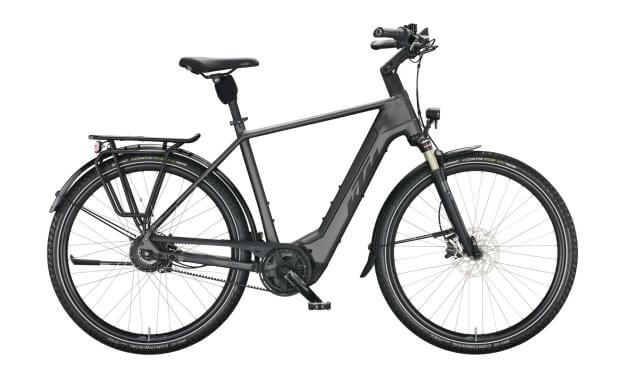KTM MACINA CITY 710 belt HE51 cm '22 sötétszürke elektromos kerékpár