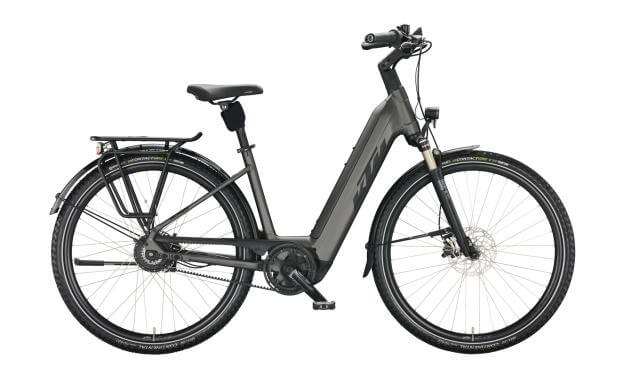 KTM MACINA CITY 710 belt US51 cm '22 sötétszürke elektromos kerékpár