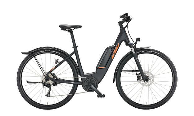 KTM MACINA CROSS P510 Street US43 cm '22 fekete/narancs elektromos kerékpár