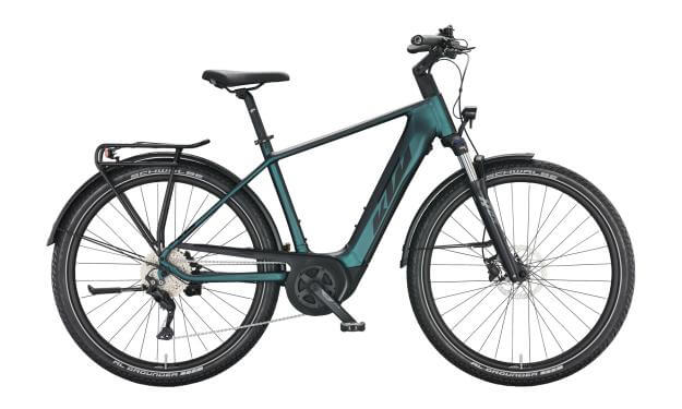 KTM MACINA GRAN P610 HE56 cm '22 zöldeslila-flip elektromos kerékpár