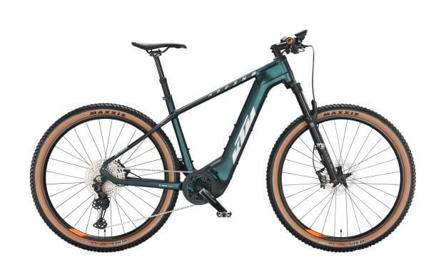 KTM MACINA TEAM 791 53 cm '22 zöldeslila-flip elektromos kerékpár