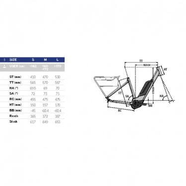 LAPIERRE E-URBAN 3.3 300Wh US47 cm '22 sötétszürke elektromos kerékpár