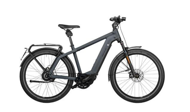 RM Charger3 GT vario HS 53 cm '22 sötétkék elektromos kerékpár (625Wh, Nyon, zár táskával)