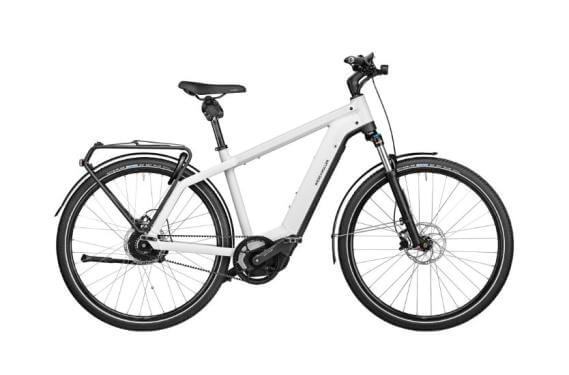 RM Charger3 vario HS 53 cm '22 fehér elektromos kerékpár (625Wh,Kiox, zár táskával)