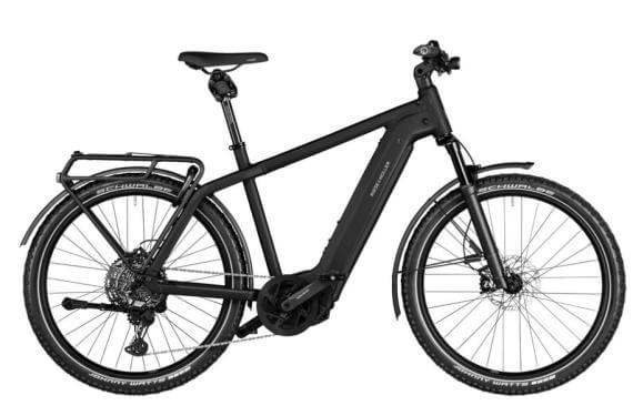 RM Charger4 GT vario 49 cm '22 fekete elektromos kerékpár (750Wh, Kiox,GX, zár táskával)