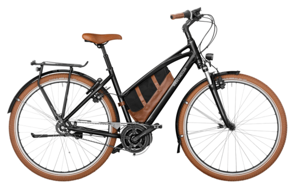 RM Cruiser Mixte vario 50 cm '22 fekete elektromos kerékpár (500Wh, Intuvia, első csomagtartó, váztáska)