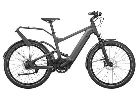 RM Delite GT rohloff 47 cm 22' szürke elektromos kerékpár (625Wh, Kiox, GX, hátsó csomagtartó)