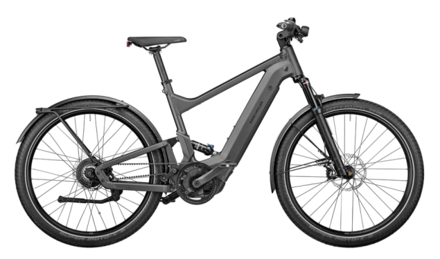 RM Delite GT vario HS 47 cm '22 szürke elektromos kerékpár (625Wh, Nyon)