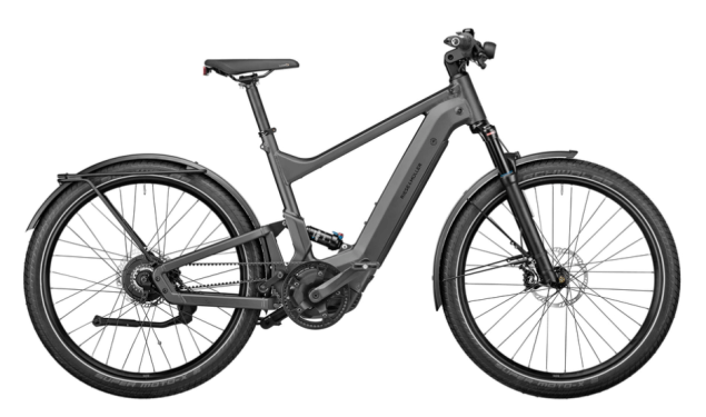 RM Delite GT vario HS 51 cm '22 szürke elektromos kerékpár (625Wh, nyon, GX, kosár nélkül, comfort kit)