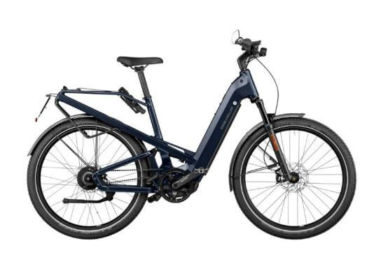 RM Homage GT vario HS 54 cm '22 kék elektromos kerékpár (Extrák: Nyon, 1250Wh, komfort kit,leengedhető nyereg)