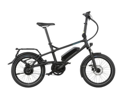 RM Tinker vario '22 fekete elektromos kerékpár (500Wh,  zár táskával, cane creek nyeregcső)