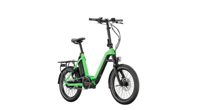Victoria eFolding 7.2 46 cm 400Wh '22  zöld elektromos kerékpár