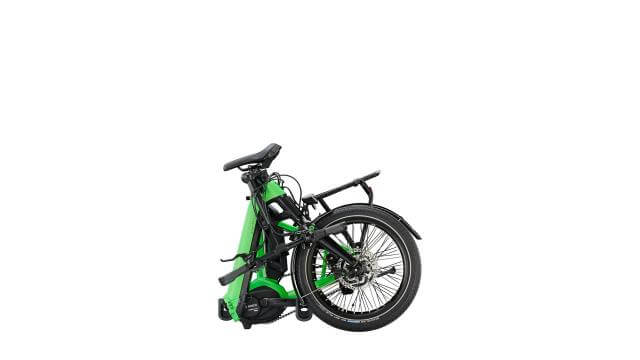 Victoria eFolding 7.2 46 cm 400Wh '22  zöld elektromos kerékpár