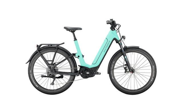 Victoria eParcours 12.8 US46 cm 625Wh '22  zöld elektromos kerékpár