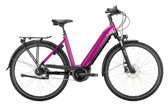 Victoria eTrekking 11.5 US45 cm 500Wh '22 26" lila elektromos kerékpár