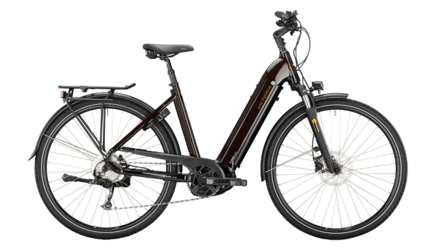 Victoria eTrekking 12.8 US46 cm 625Wh '22  barna elektromos kerékpár