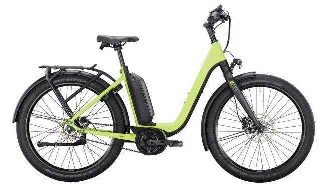 Victoria eUrban 11.8 US56 cm 500Wh '22  zöld elektromos kerékpár