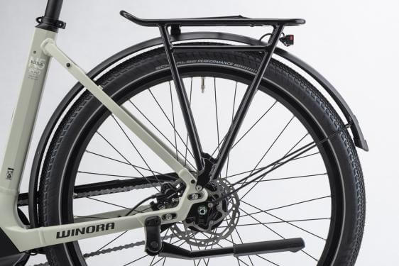 Winora Sinus N5f Eco i500Wh US46cm '22 szürke elektromos kerékpár