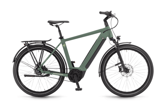 Winora Sinus R8 Eco i500Wh HE56cm '22 zöld elektromos kerékpár