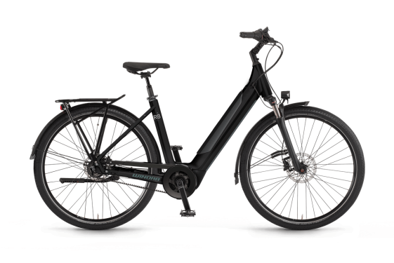 Winora Sinus R8f i625Wh US46cm 27,5" '22 fekete elektromos kerékpár
