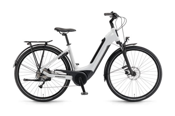 Winora Tria 7eco i400Wh US46cm '22 fehér elektromos kerékpár - bérelhető (TB, vsz: LC2208A00915)