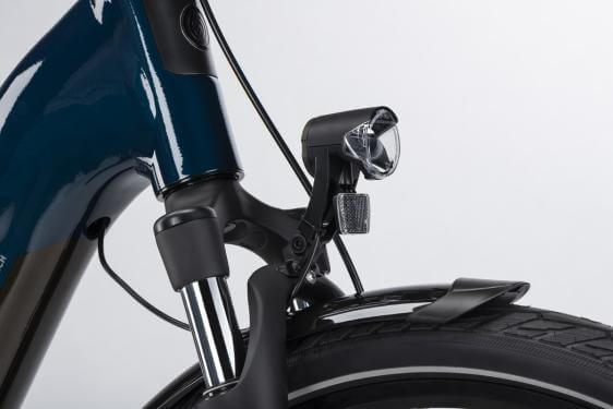 Winora Tria 8 i400Wh US46cm '22 kék elektromos kerékpár