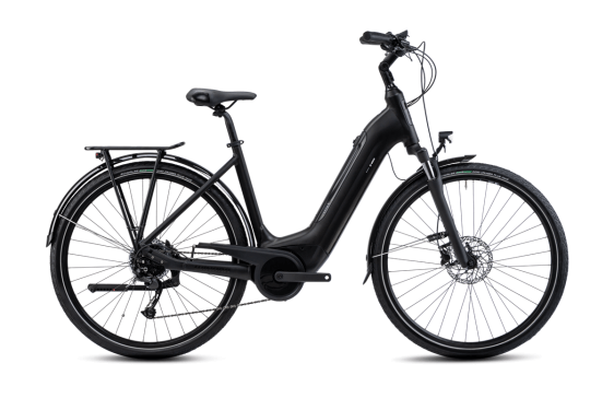 Winora Tria 9 i500Wh US46cm '22 fekete elektromos kerékpár