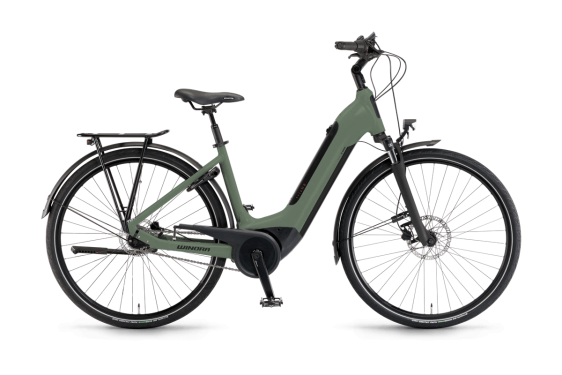 Winora Tria N8 i400Wh US56cm '22 barna elektromos kerékpár
