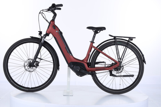 Winora Tria N8f eco i400Wh US41cm '22 bordó elektromos kerékpár - használt (vsz: LC2219A06182)