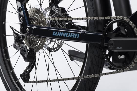 Winora Yakun 10 i750Wh HE60cm '22 kék elektromos kerékpár