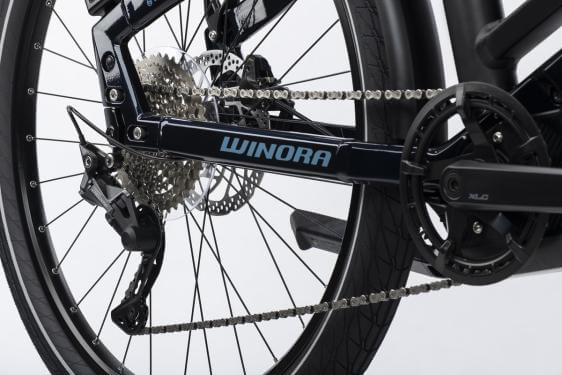 Winora Yakun 10 i750Wh US60cm '22 kék elektromos kerékpár