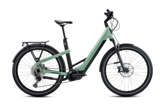 Winora Yakun 12 i750Wh US60cm '22 zöld elektromos kerékpár