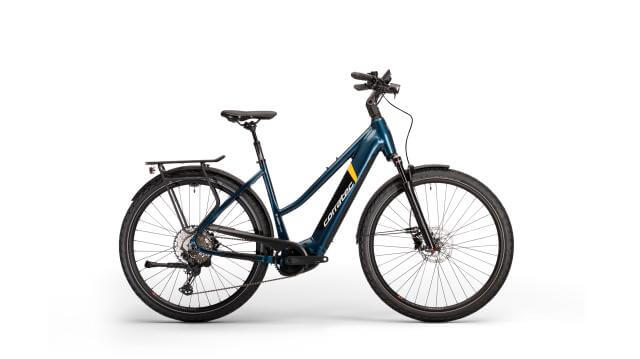 Corratec E-Power Sport 28 SE 3.0 CX7 12S TR55 cm '23 kék elektromos kerékpár