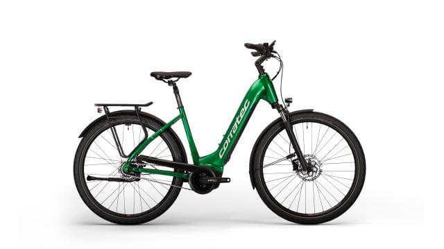 Corratec E-Power Trekking 28 P6 8S US50 cm '23 zöld elektromos kerékpár