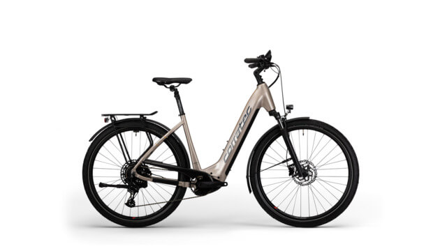 Corratec E-Power Trekking 28 SE 3.0 CX7 12S US50 cm '23 homok színű elektromos kerékpár