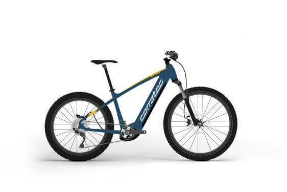 Corratec E-Power X-Vert Race 44 cm '23 kék elektromos kerékpár