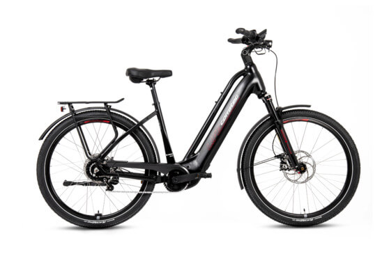 Corratec Life CX7 US57 cm '23  fekete elektromos kerékpár