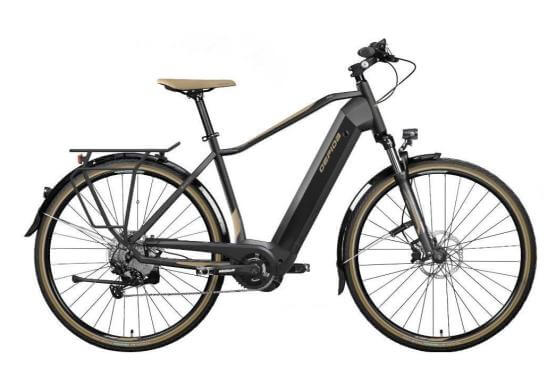 Gepida ALBOIN CURVE 28" M10S HE48 cm 400Wh '23 fekete elektromos kerékpár
