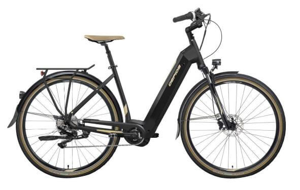 Gepida BONUM EDGE 28" W 10S D US57 cm 400Wh '23 fekete elektromos kerékpár